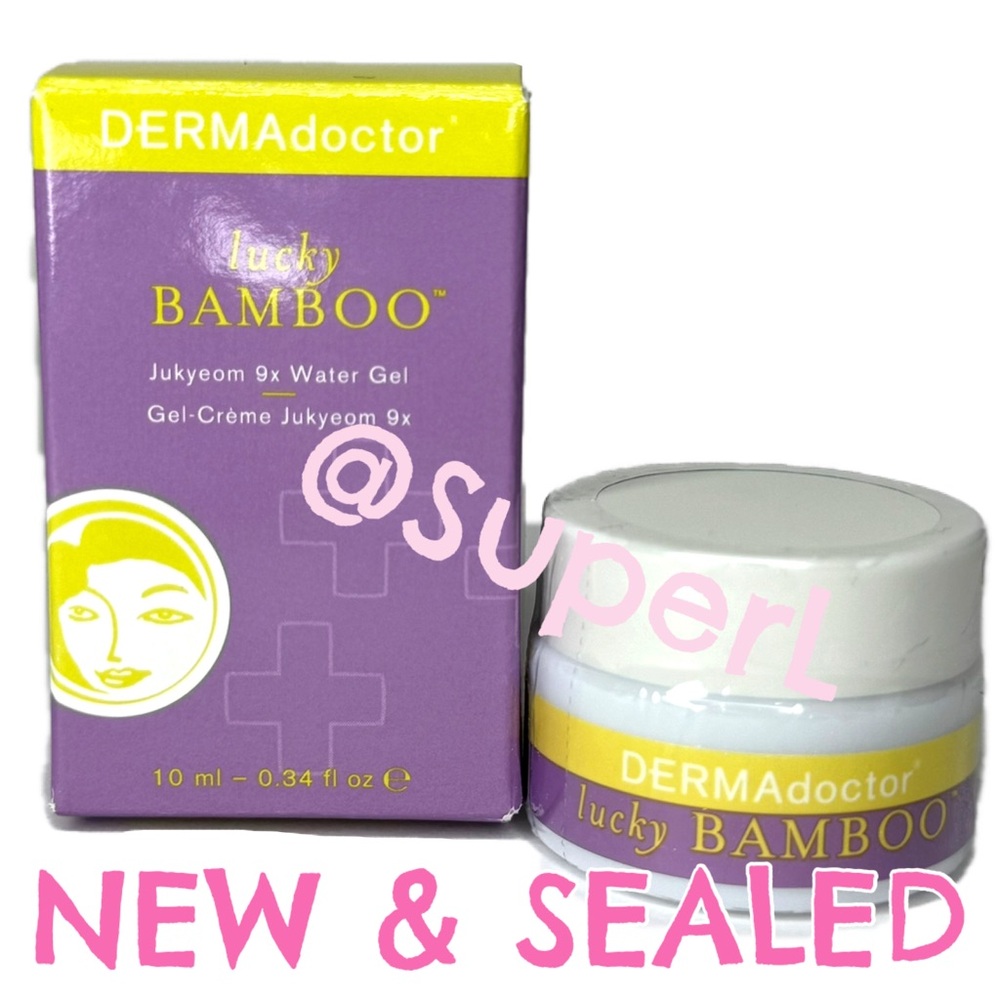 5/$15 NEW Dermadoctor
Lucky Bamboo Jukyeom 9x Water Gel Moisturizer Skincare